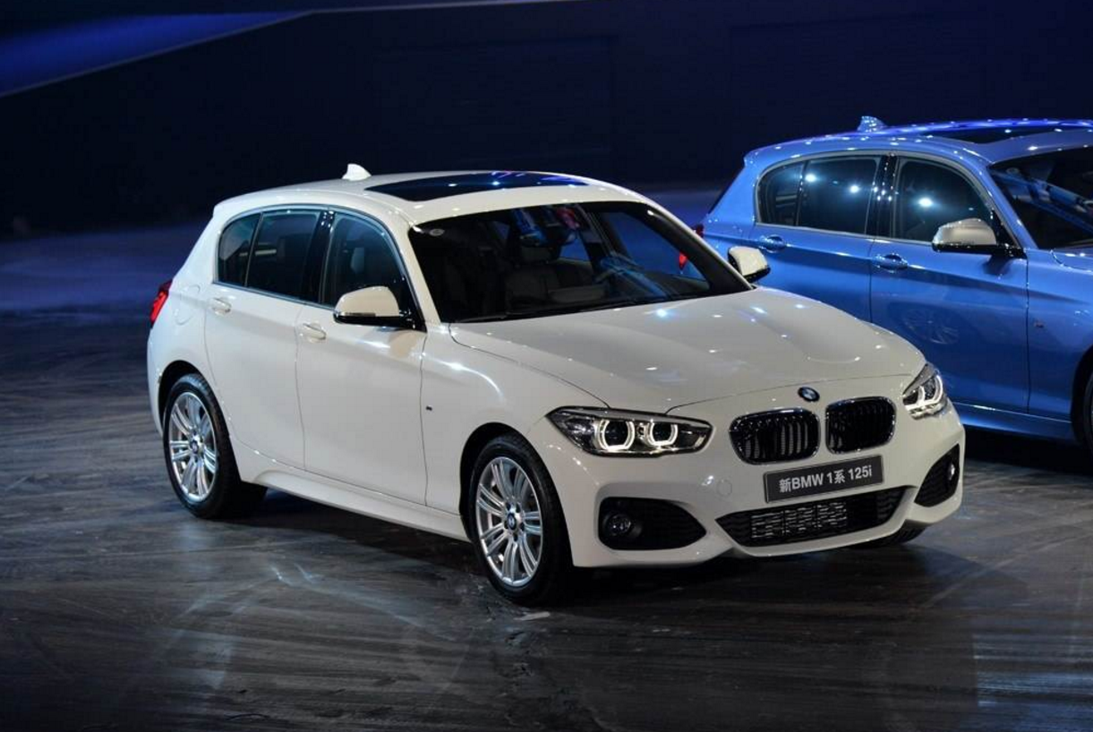 宝马125i登场,包裹上m sport套件,车身整体气势大增