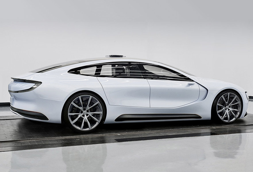 lesee2016款概念车,整体设计上档次,具有科技未来感