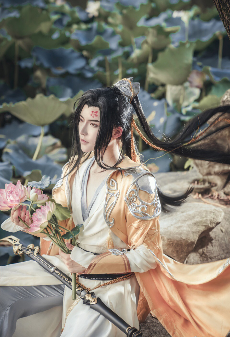 云裳羽衣叶英cos:如水光阴不可追,擎云意气少年时