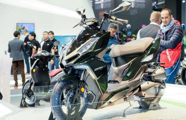 三阳drg158踏板亮相米兰车展,单摇臂设计动力强劲,配abs!