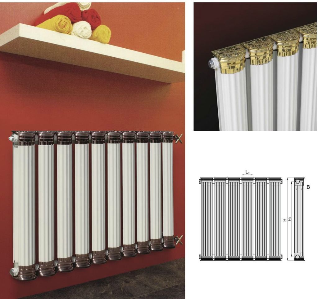 同一供暖管道上的铜铝和铁管的两组暖气片,哪一组表面温度高?