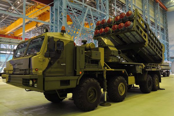 俄军2019年将换装s-350"勇士"中程防空导弹 用于替代s-300