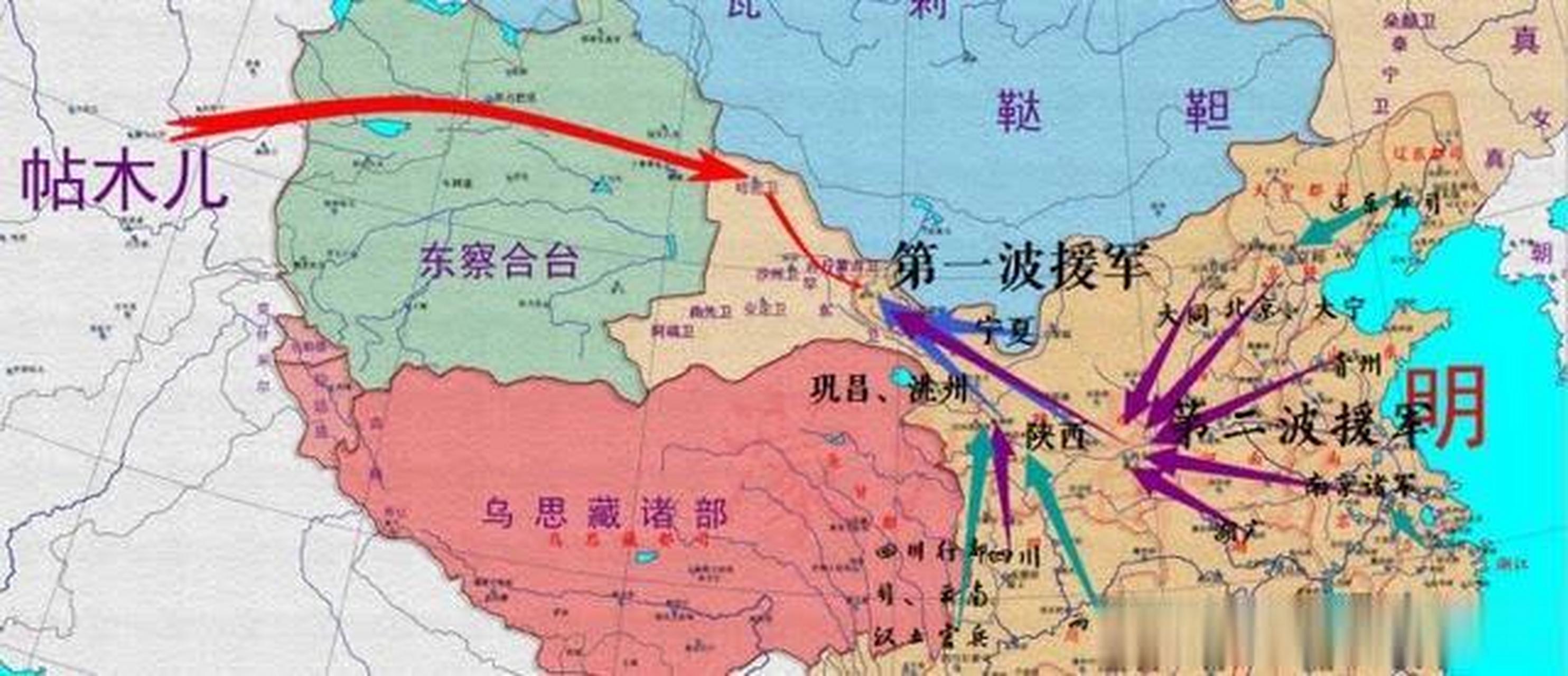 如果帖木儿没有在东征明帝国的途中死去,那么战争胜负将会如何?