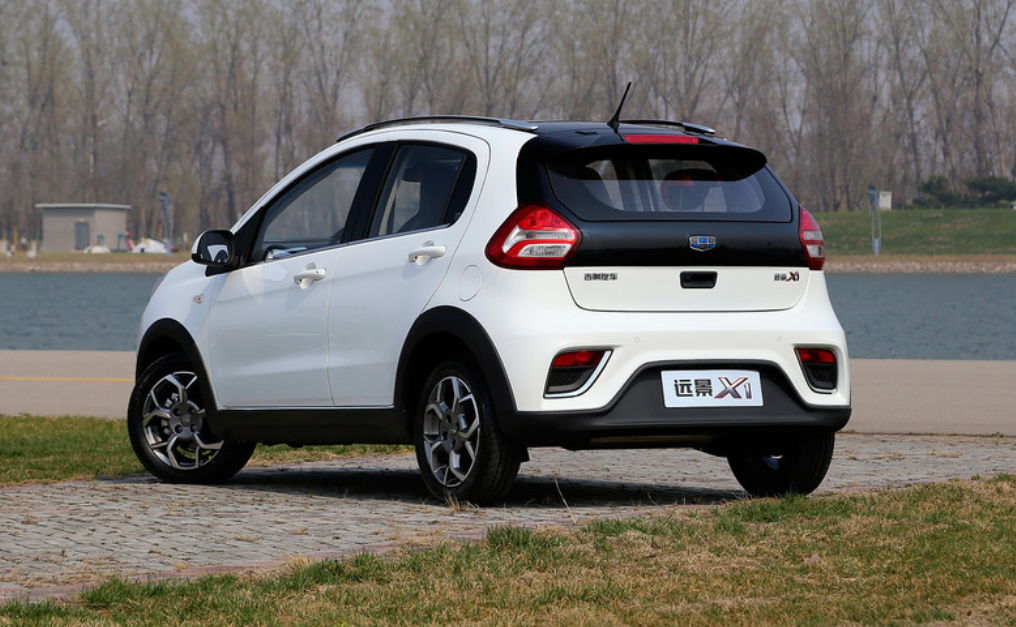 吉利汽车远景x1造型饱满,力量感十足,越看越心动