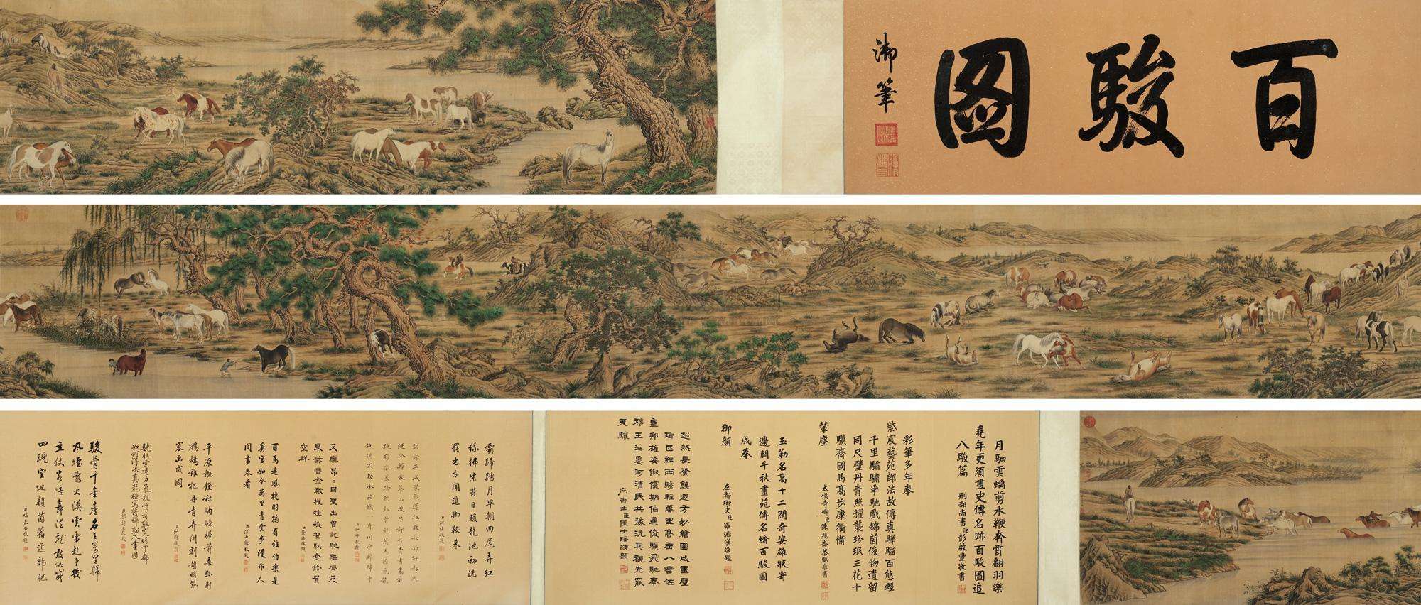 一个外国画家能让中国三朝皇帝赞赏,他画马当时无人能敌