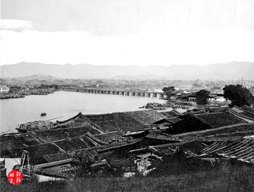 老照片,带你看百年前的福建福州,清朝末年的福州是这样的