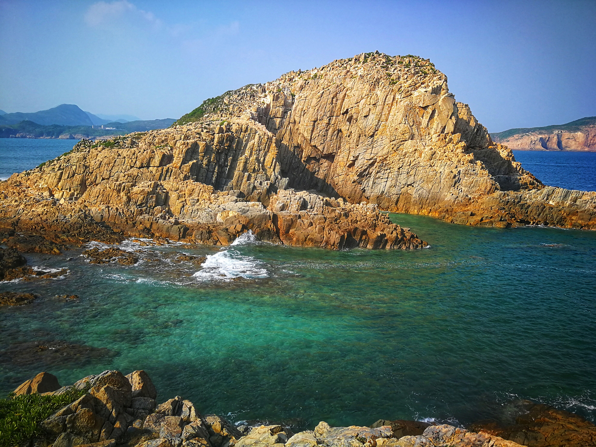 旅行记忆:香港无人荒岛-火石洲露营