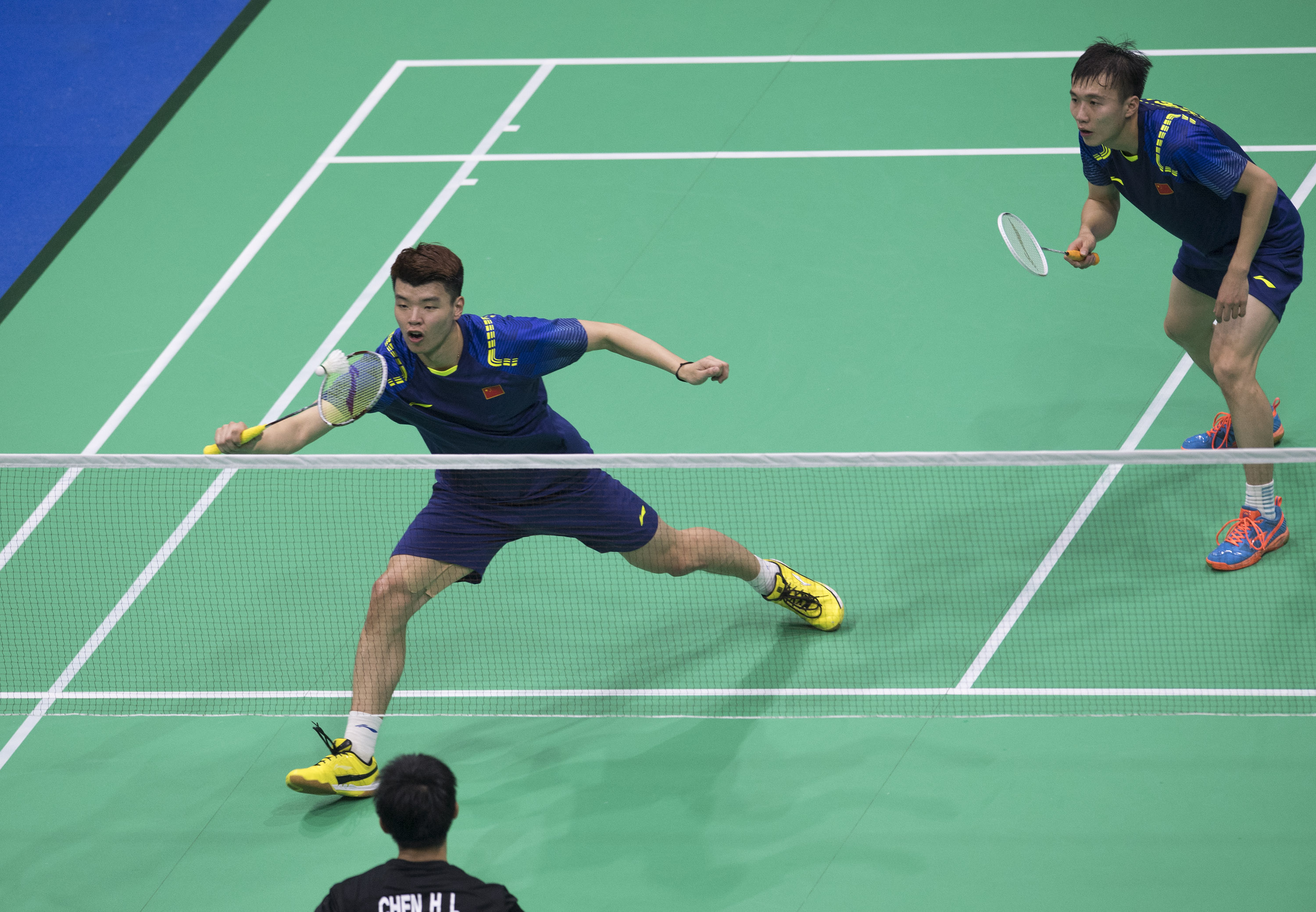 羽毛球——亚锦赛:黄凯祥/王懿律晋级(3)