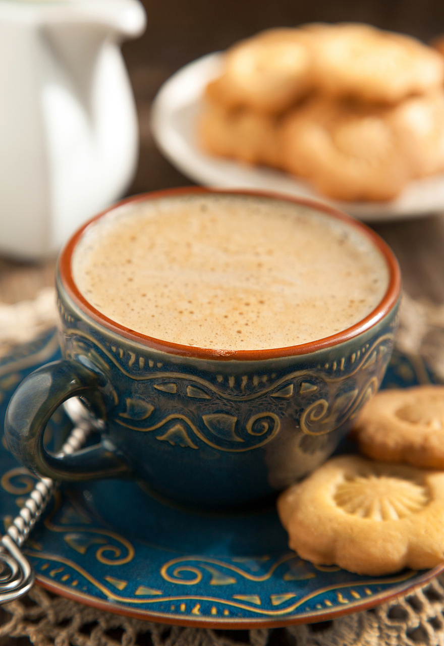 内蒙古各地的传统美食味道--蒙古奶茶 蒙古奶茶是蒙古族传统的一种奶