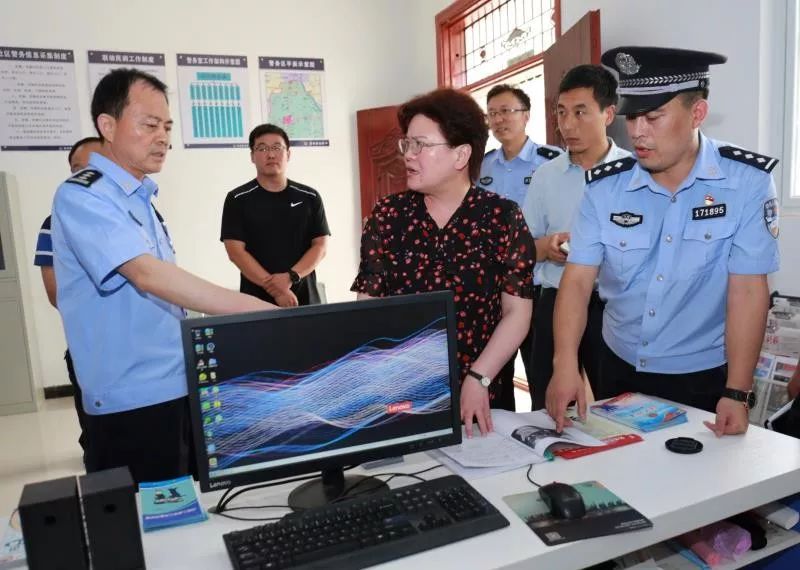 扶沟县长张颖波到县公安局视察指导工作