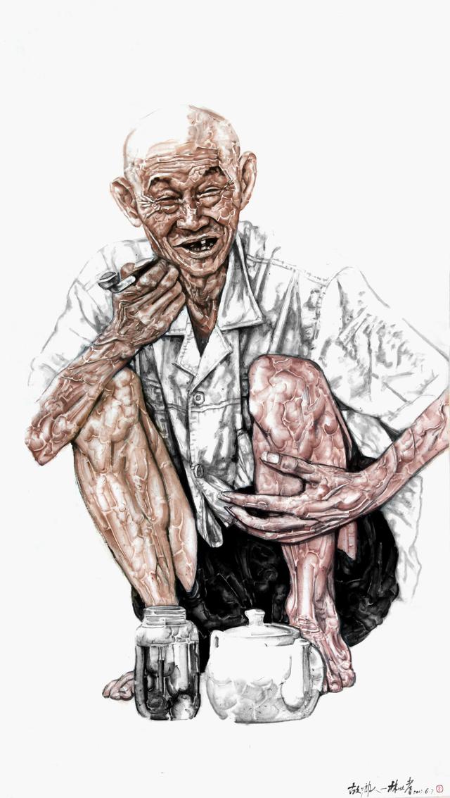 李兆虬:我画《故乡人》