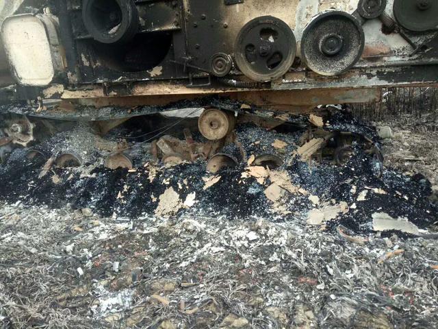 收割机起火应该给作业农机手敲响警钟