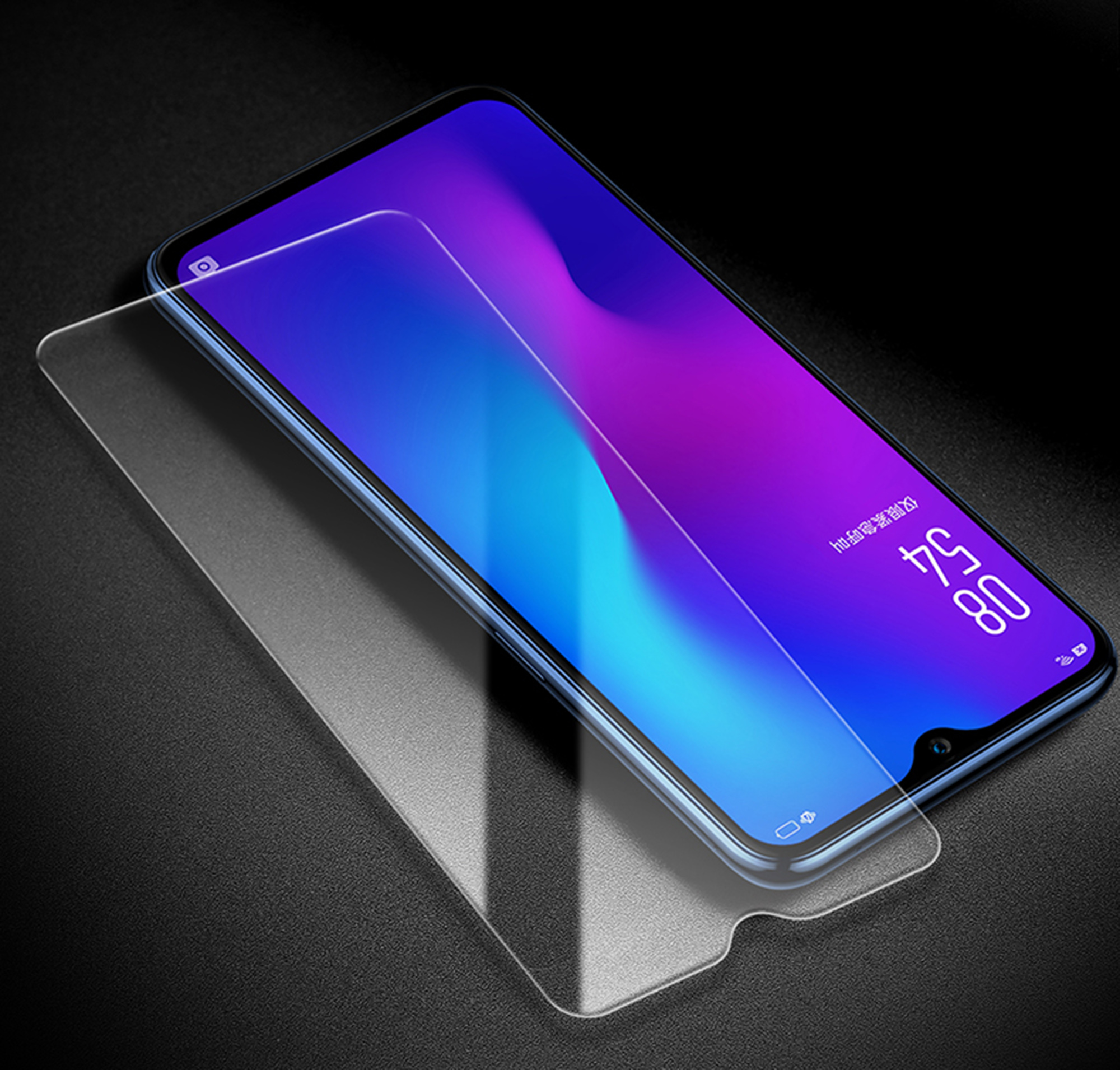 性价比最高oppo手机钢化膜,闪魔纳米抗指纹,2片已降至5.8元!