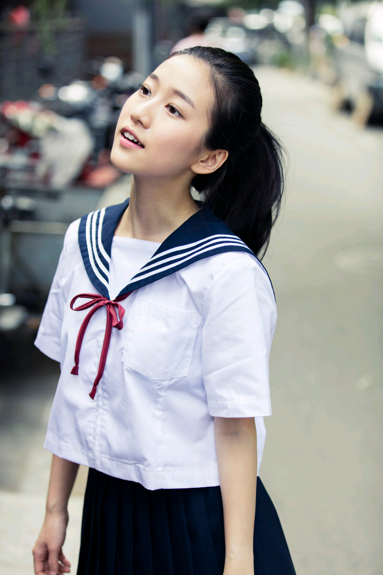 学生时代的女神总是最美的