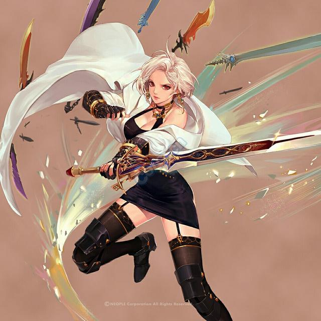 dnf韩服玩家守护者时装cos各职业合集