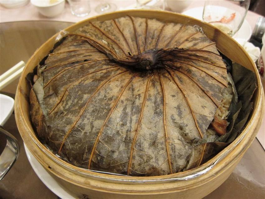 八宝荷叶饭,健脾益胃,化痰利湿