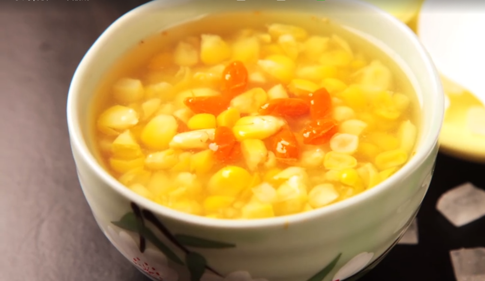 拿手好菜:玉米枸杞甜汤,男人女人的最爱,做法很简单