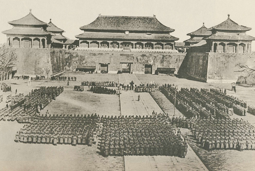 八国联军进北京图片