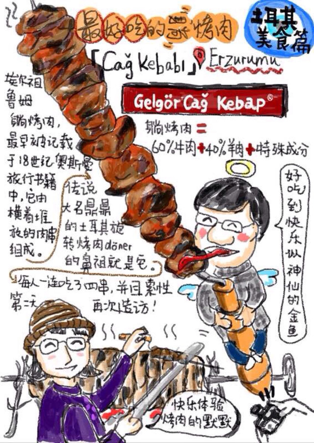 心中最美味的土耳其烤肉!—埃尔祖鲁姆躺烤肉