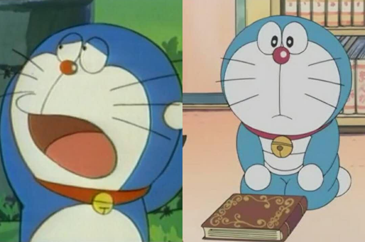 哆啦a梦角色进化史,静香女大十八变,小夫造型很奇怪