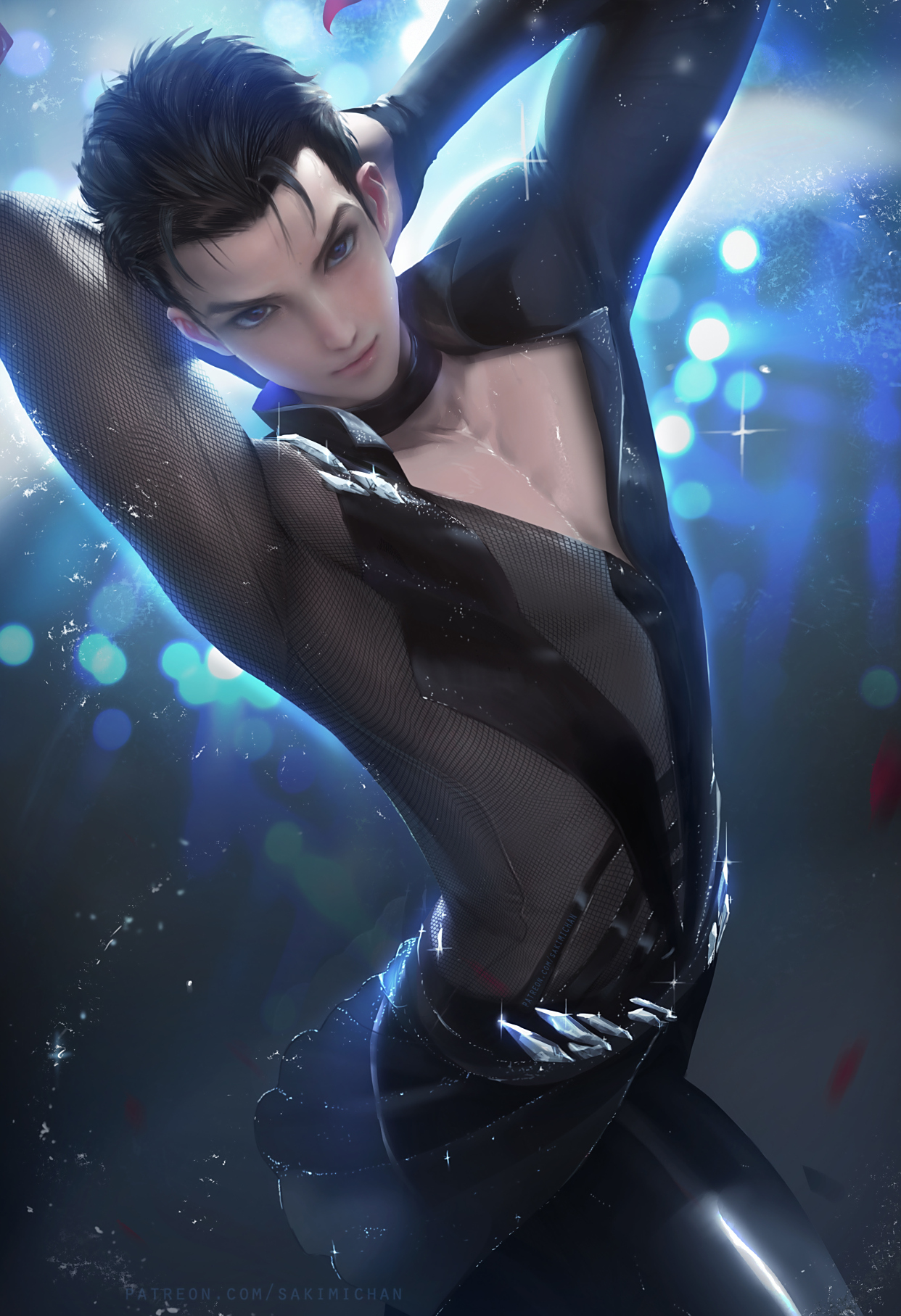 加拿大画师sakimi chan笔下的美男子,看看有没有你喜欢的类型