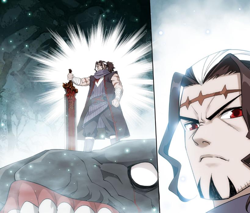 斗破苍穹449话:铁剑尊者登场,还顺手击杀八阶魔兽