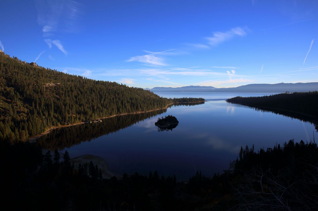 来北美最大的高山湖泊,赏太浩湖的翡翠之绿,呼吸天使的空气