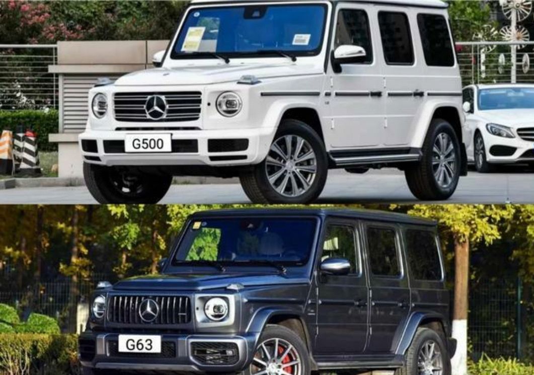 奔驰g500和g63外观几乎一样,都4.0t发动机,为什么有100万差价?