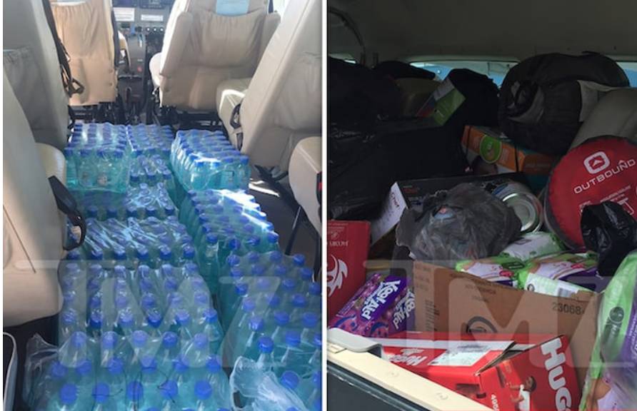 前湖人球员里克-福克斯前往巴哈马救灾