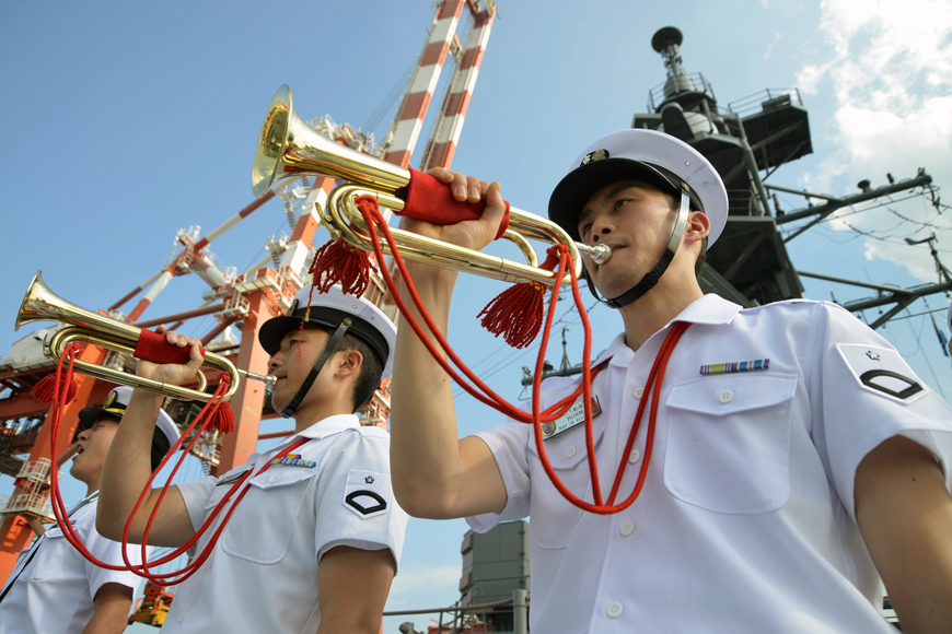 日本海上自卫队迷彩图片