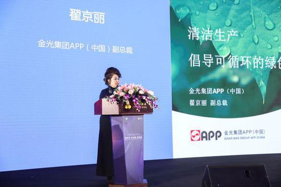 app(中国)副总裁翟京丽:坚持可持续发展 争做行业先行者
