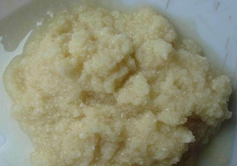 中饭来点新昌麦糕,很美味哦