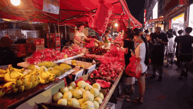 南昌紫荆夜市图片