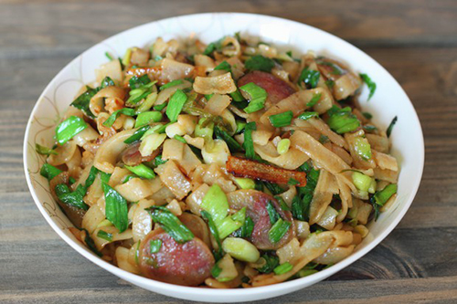 湖北人的豆丝,早上炒着吃,晚上煮着吃,百吃不厌