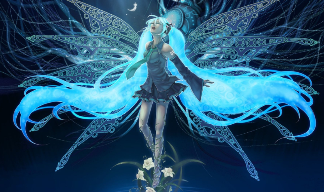 初音公主动漫壁纸:狂舔女神的盛世美颜,太美了