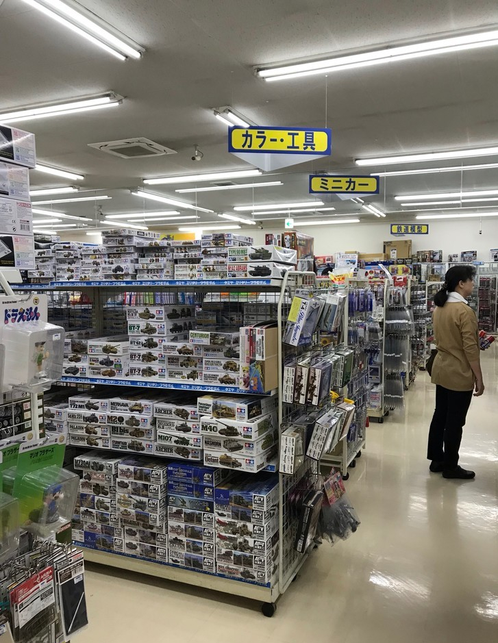 探访日本著名玩具模型店,名古屋tamtam模型店