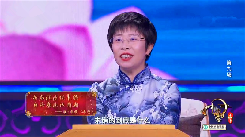 中国诗词大会 蒙曼评小杜《赤壁》英雄气 揭秘 赤壁历史真相