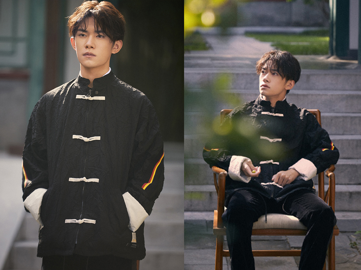 范丞丞穿古风唐装,又撞衫易烊千玺,气质却大不一样!