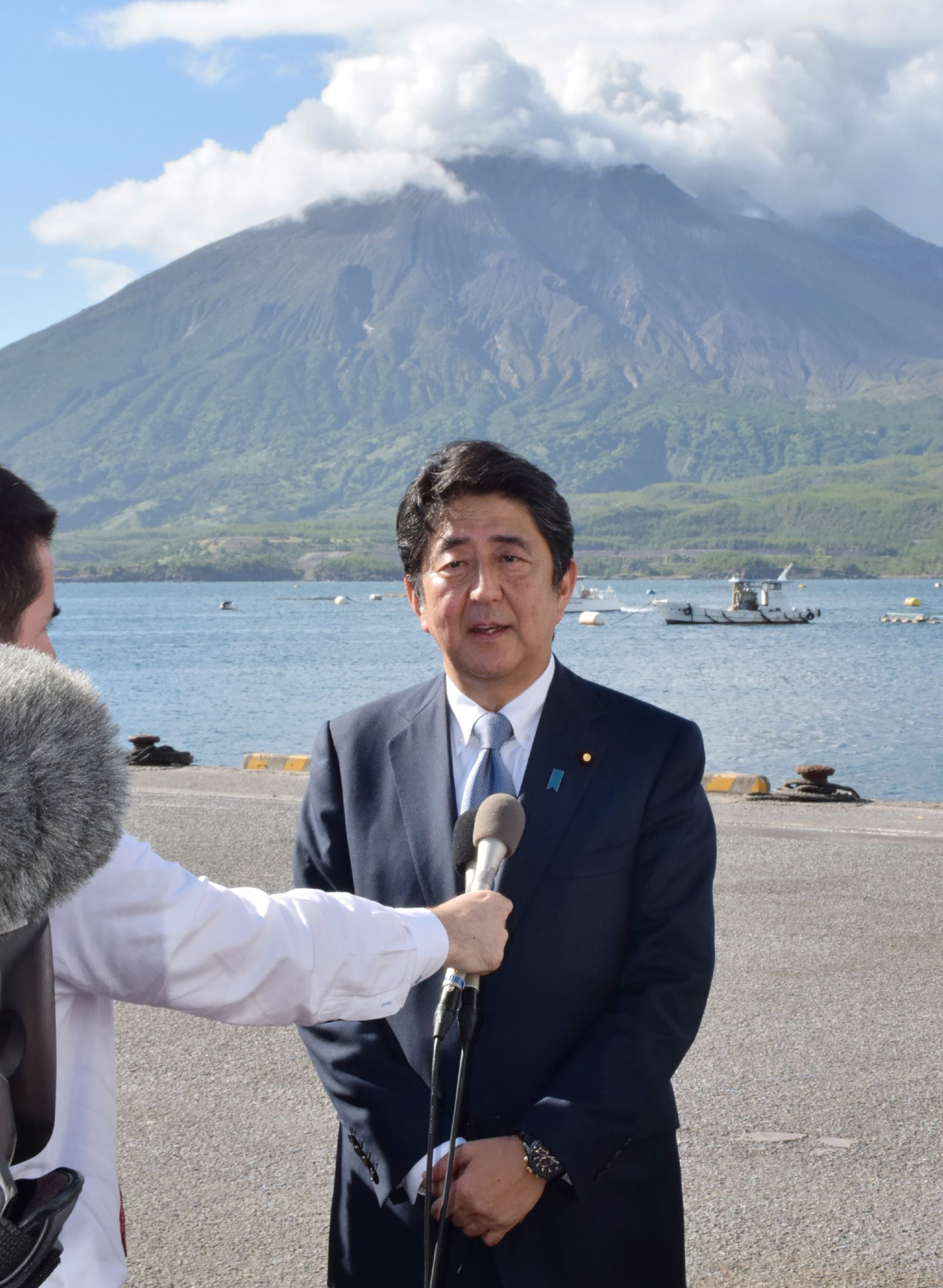 安倍晉三宣佈參選日本自民黨總裁(2)