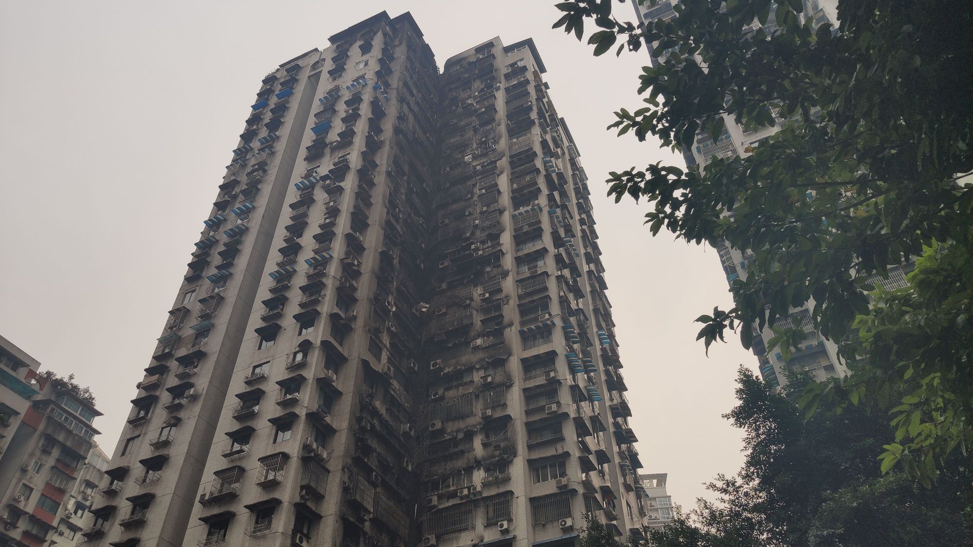 重慶加州花園起火房屋住戶:系餐廳員工宿舍,事發時無人