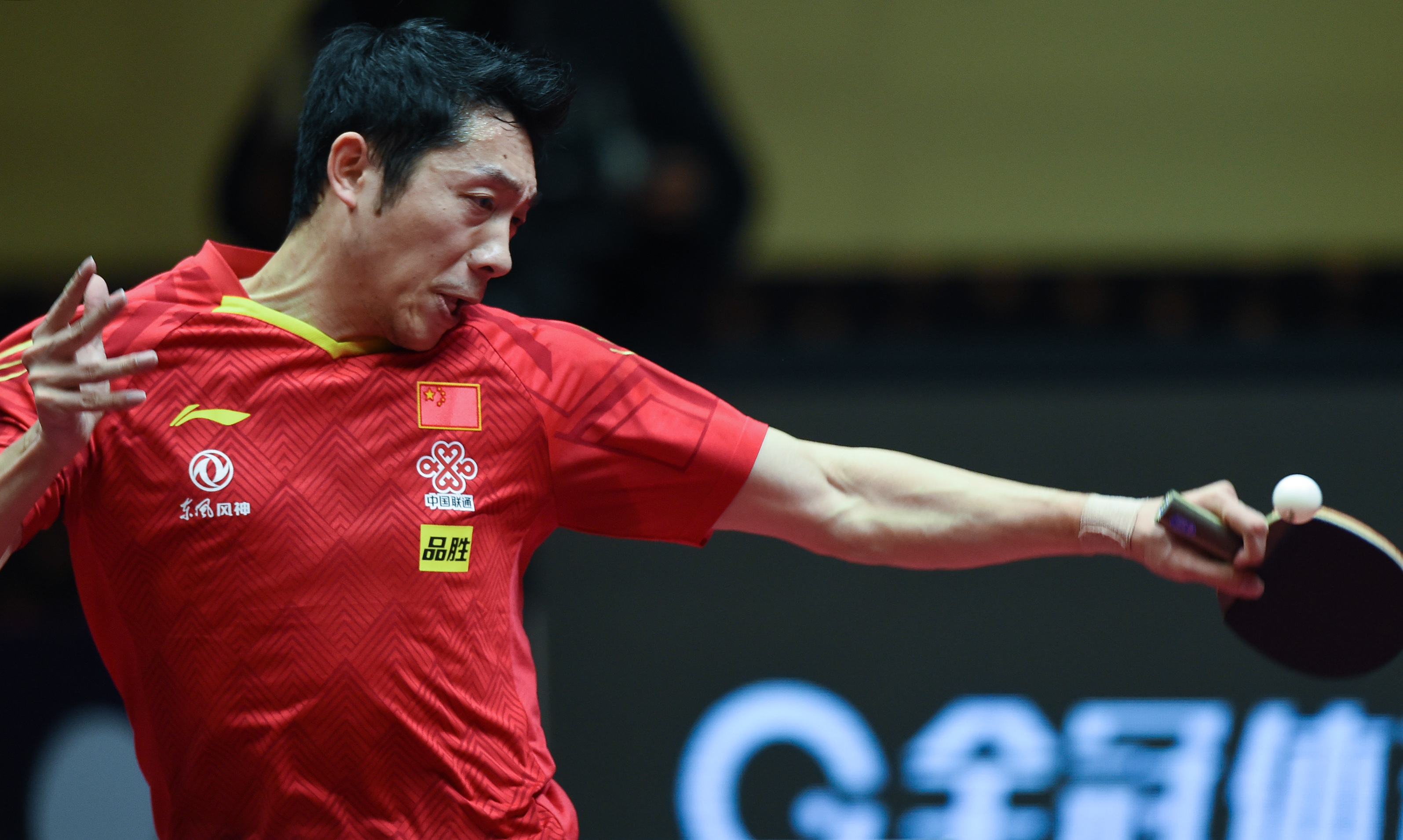 乒乓球——卡塔尔公开赛:许昕晋级男单八强