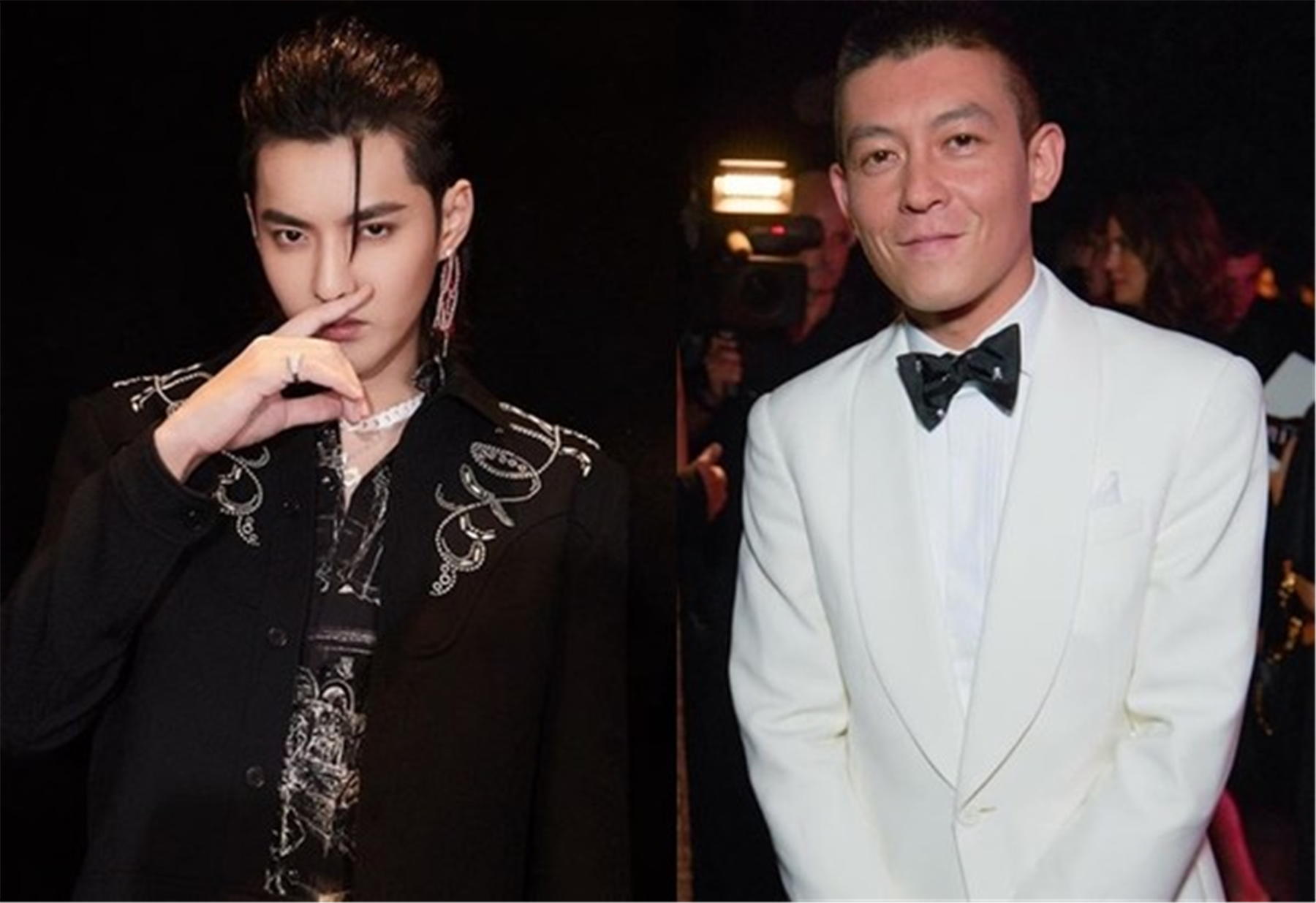 相比黄子韬,吴亦凡和陈冠希世纪大和解更主动,一起看球赛还热聊