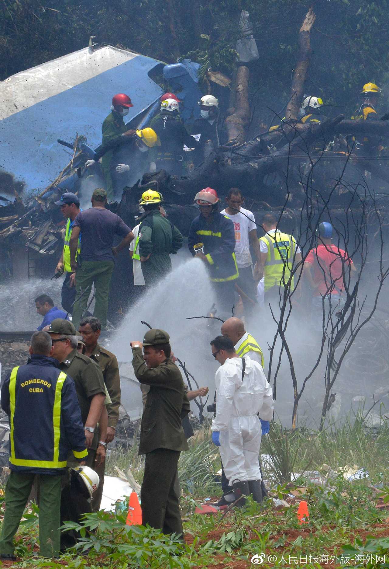 古巴坠机已致100余人遇难现场惨烈 暂无中国乘客消息