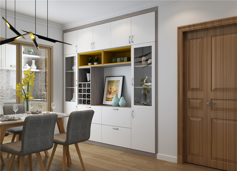 南宁定制酒柜怎么样?介绍下面这5款酒柜客餐厅,张张美到心里!