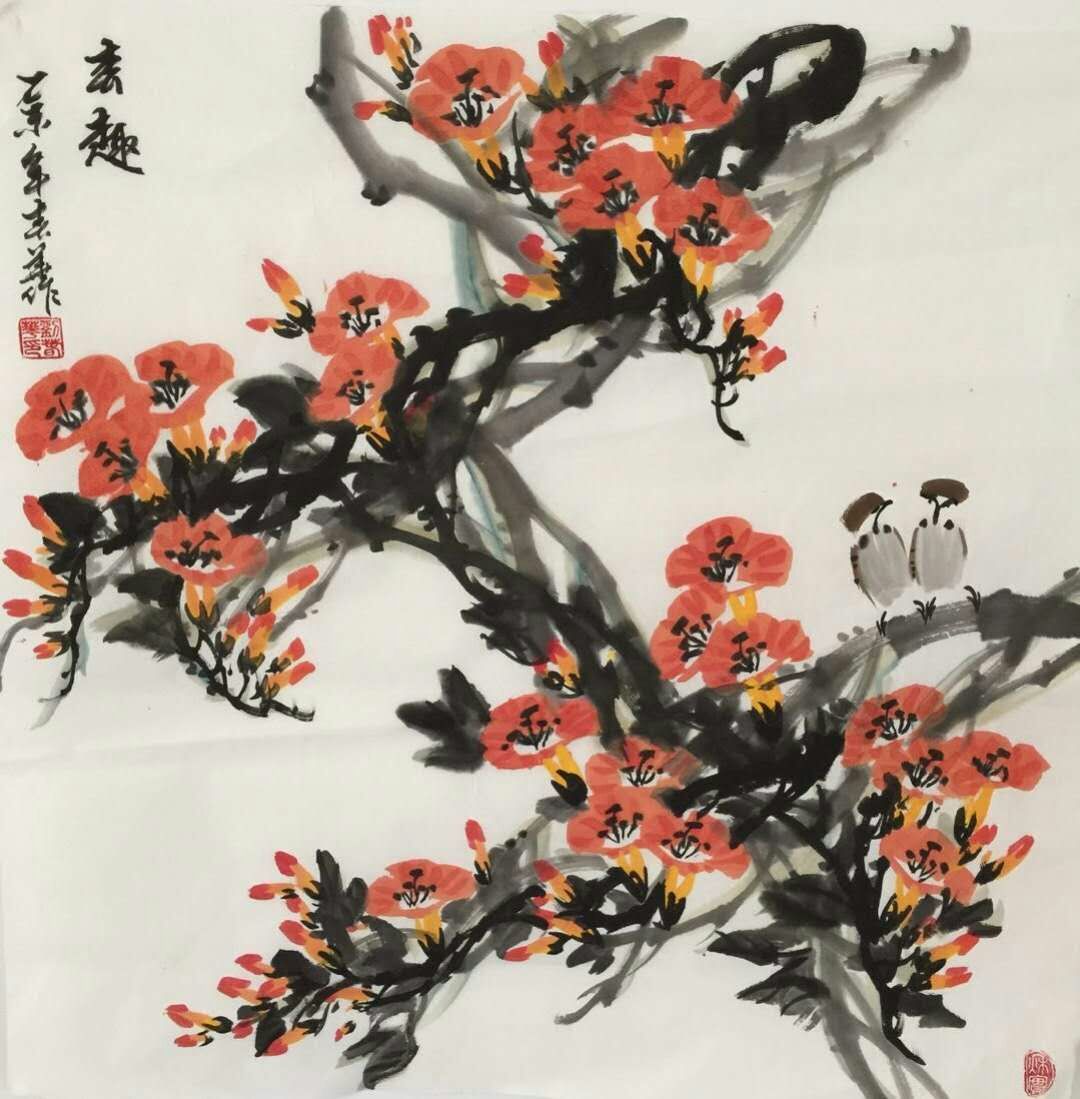 刘春华国画作品欣赏