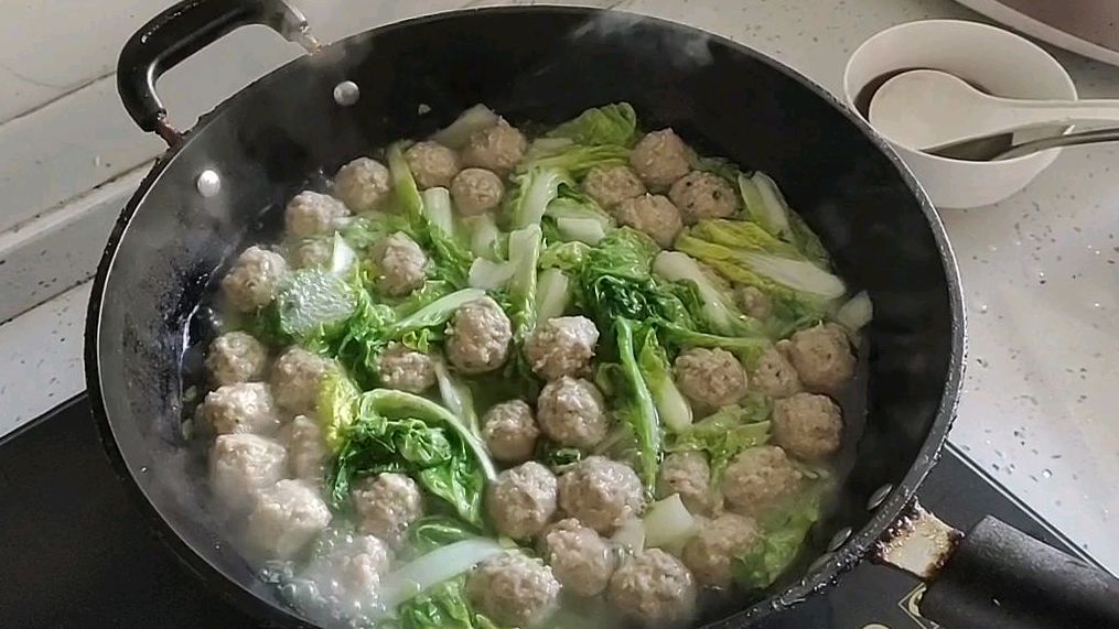 丸子汤的家常做法,你们学会了吗?