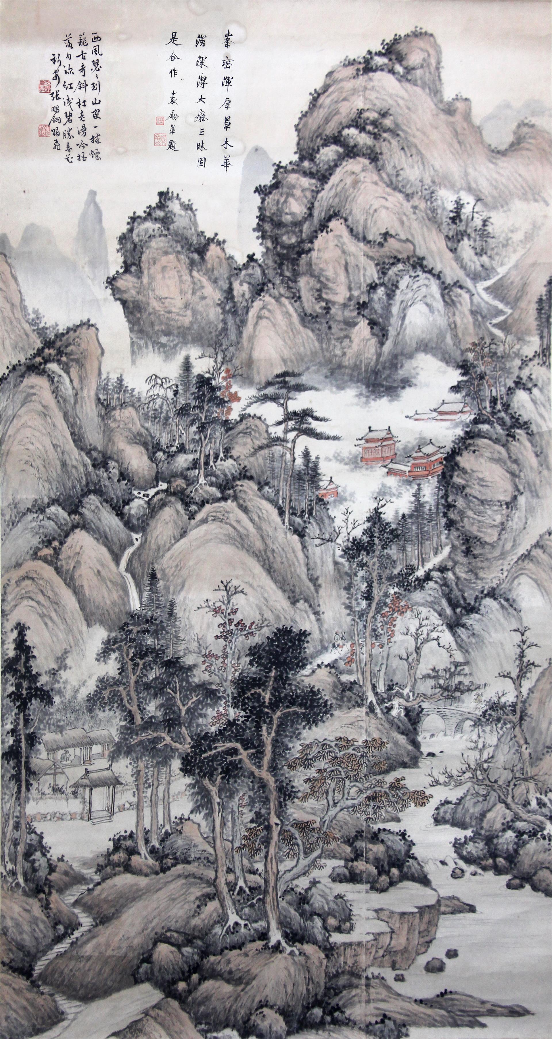 中国国画流派-新安画派介绍