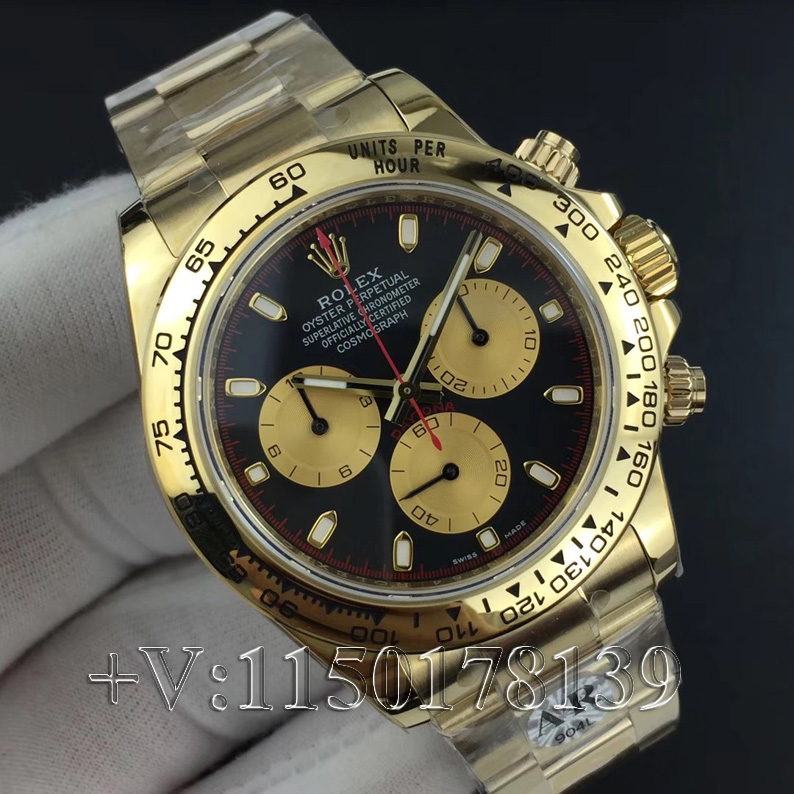 质量如何?AR厂劳力士黑金迪116508著华金表