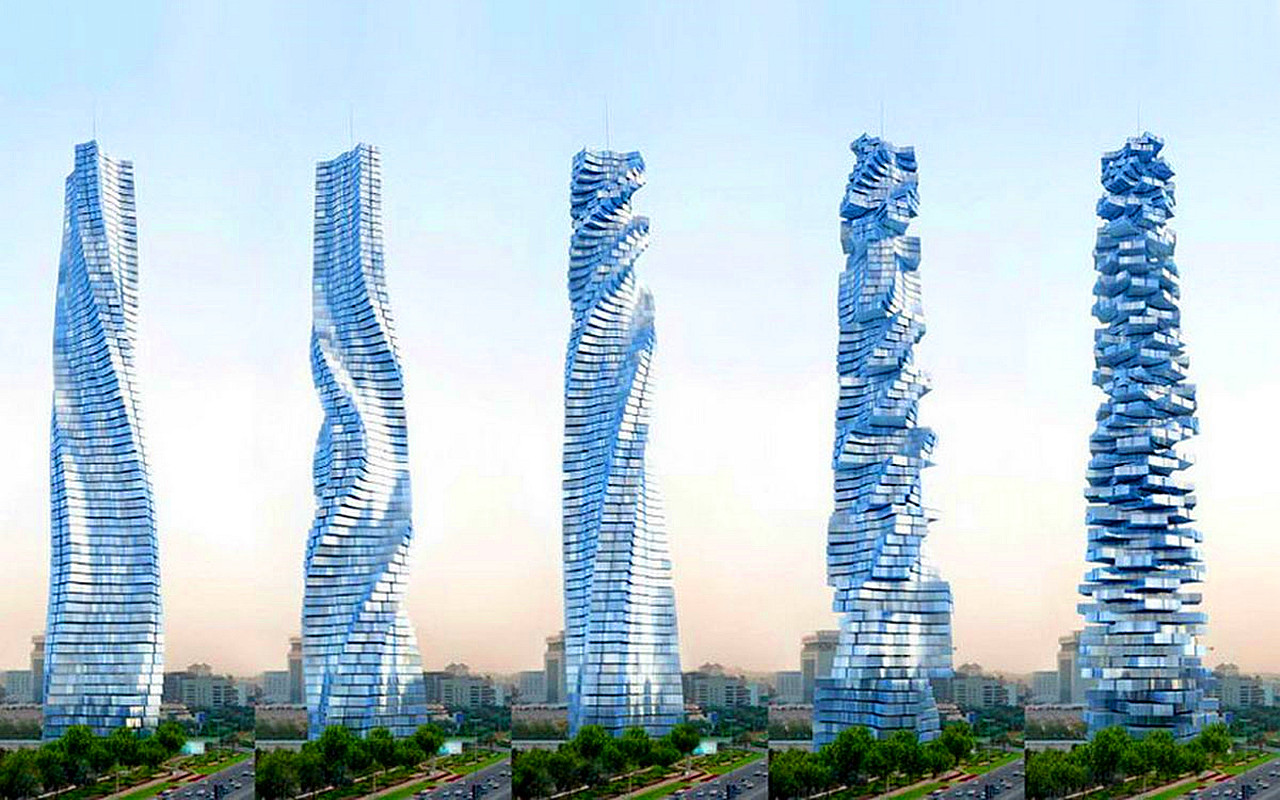 迪拜旋转大楼:每天都在360°旋转,一套房最高达24亿
