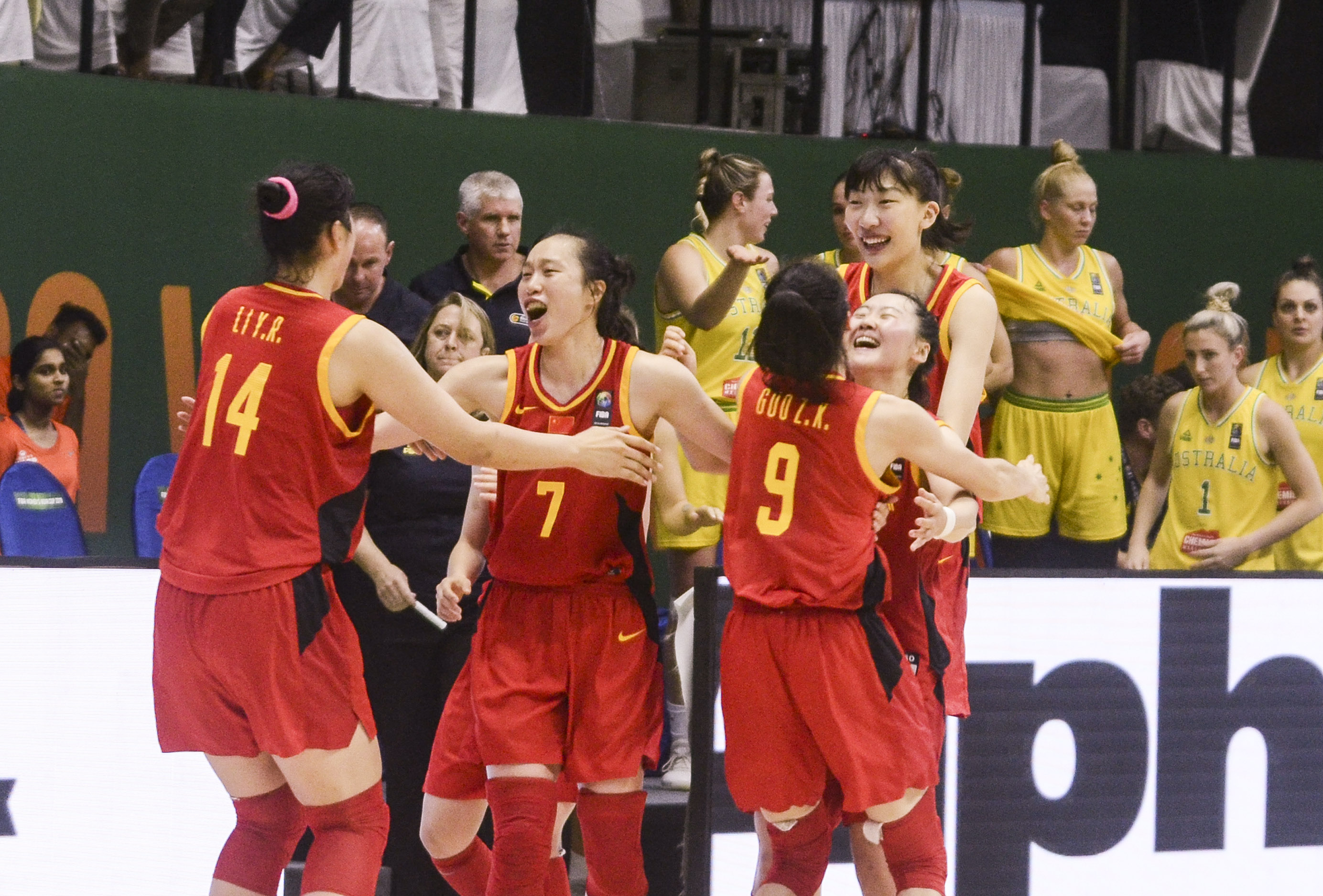 篮球——女篮亚洲杯:中国队胜澳大利亚队